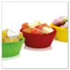 Wallario Glass Stove Cover/Splash Guard, 52 x 60 cm, 1-Piece, Sweets Muffins view 1