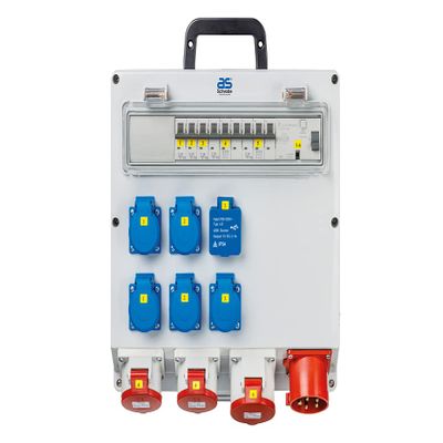 as - Schwabe Wall-Mounted Distribution Box, Ready for Connection, IP44, 61524