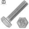 Hex Bolts DIN 933 | M5 x 5 mm | 50 pcs. | Techtanium view 3