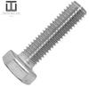 Hex Bolts DIN 933 | M5 x 5 mm | 50 pcs. | Techtanium view 4