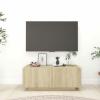 MOONAIRY TV Stand, Sonoma Oak, 100 x 35 x 40 cm, Chipboard view 1