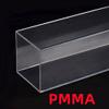 EVANEM 1-Piece Acrylic Square Tube, 240 mm, 25 x 25 x 2 mm view 4