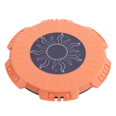 SYH&AQYE Twist Waist Disc Board with Cord Pull, Orange