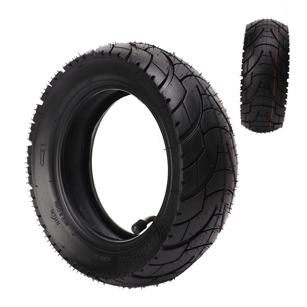 10-Inch Electric Scooter Tire and Inner Tube Set, 80/65-6