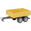 Carson 500907661 1:16 Trailer for RC Tractor, Yellow view 1