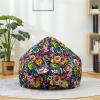 Highdi Adult Bean Bag Cover, Indoor/Outdoor, Hip-Hop Graffiti, Letter, 100 x 120 cm view 3