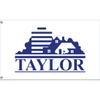 Taylor Flag, Michigan USA | Unique Printed Design | Made in the EU (90 x 150 cm) view 3