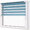 Double Roller Blind No Drilling, 57 x 250 cm Fabric, Day & Night view 4