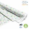 HEKO PANELS Oxford Canvas Fabric, Waterproof Polyester by the Yard, Floral Watercolor, 5 m, 155 x 500 cm view 2