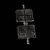Gutshof Miniatures Mini Waffle Iron 1:12 Dollhouse Kitchen Accessory view 3