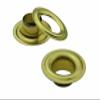 ISTA TOOLS DIN 7332 Self-Cutting Eyelets for Tarps, Banners and Awnings, with Washers, 50 Pieces, 12 mm, Natural Brass view 2