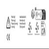 ISTA TOOLS DIN 7332 Self-Cutting Eyelets for Tarps, Banners and Awnings, with Washers, 50 Pieces, 12 mm, Natural Brass view 3