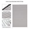 DLLY Cellular Blackout Shade, Customizable, Gray, 30 x 160 cm view 4