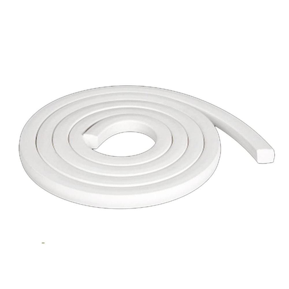 1 x Square Silicone Foam Sealing Strip for DIY, 3 x 3 mm, 5 x 5 mm, 6 x 6 mm, 8 x 8 mm, 10 x 10 mm, 12 x 12 mm, 5 x 15 mm, 20 x 20 mm, 20 x 25 mm (Size: 3 mm)