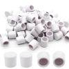 Rierdge Door Stopper Tips, 1 cm, White, 60 Pieces view 1