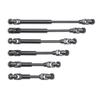 RC Accessory CNC-Machined Metal High-Performance Driveshaft for 1/10 RC Crawler Cars, Black, 112–163 mm view 4