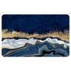 Super-Absorbent Diatomaceous Earth Bath Mat, Blue Marble, 40 x 60 cm view 3