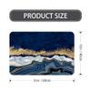 Super-Absorbent Diatomaceous Earth Bath Mat, Blue Marble, 40 x 60 cm view 4