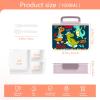 ODAWA Dinosaur Bento Boxes, Leakproof, Microwave-Safe, for Kids view 3