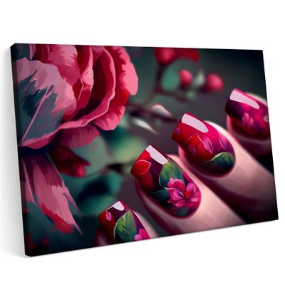 Printonia Canvas Wall Art 120 x 80 cm, Beauty Salon