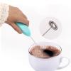 Electric Handheld Mini Mixer and Stainless Steel Coffee Frother, Green view 2