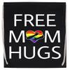 Capzy Free Mum Rainbow Hugs 1 Black Drawstring Sports Bag view 1
