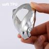 KUNIO TPU Key Fob Cover for Peugeot and Citroën, 3 Buttons, Silver B view 4