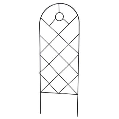 Metal Garden Trellis, Wire Grid Panels, Climbing Plant Support, 58 x 20 cm