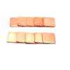 10-Pack 15 x 15 mm Copper Shim, 1.0 mm Thick, for Laptop GPU, CPU and VGA Chips view 1