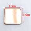 10-Pack 15 x 15 mm Copper Shim, 1.0 mm Thick, for Laptop GPU, CPU and VGA Chips view 3