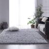 TABAYON Extra-Large Shag Area Rug, 2.4 x 3.6 m, Gray, Indoor, Ultra-Soft Plush, Non-Slip, Faux Fur view 2