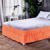 JZYSS Pleated Bed Skirt with Elastic Band, King Size, 180 x 200 cm view 2
