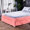 JZYSS Pleated Bed Skirt with Elastic Band, King Size, 180 x 200 cm view 3