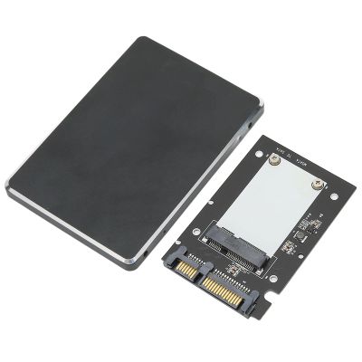 Septpenta mSATA to SATA III SSD Adapter Enclosure, 2.5-Inch, Aluminum
