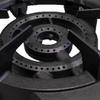 PROWELTEK Triglav 9800 Cast-Iron Gas Stove, 2 Burners, 4 Feet view 2