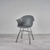 Kollecture NO Chair with Black Metal Frame | Color 4: Gray view 1
