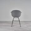 Kollecture NO Chair with Black Metal Frame | Color 4: Gray view 3