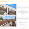 COVER IT Balcony Privacy Screen 95 x 200 cm Brown view 4