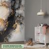 dedeco Entryway Wall Panel, Wallpaper Alternative, Marble V13, 250 x 100 cm view 2