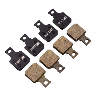 lascivious 4 Pairs Resin Bicycle Disc Brake Pads for MT5 MT7 Calipers, Sport