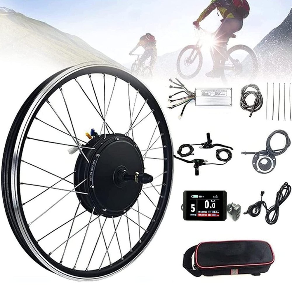 Oiyekntd 48V 1000W/1500W E-Bike Conversion Kit, 26-Inch