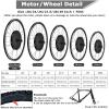 Oiyekntd 48V 1000W/1500W E-Bike Conversion Kit, 26-Inch view 4
