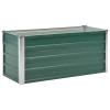 Yolola Green Metal Raised Garden Bed, 100 x 40 x 45 cm view 3