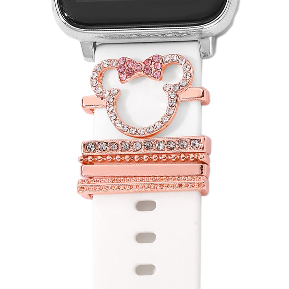 Metal Watch Band Charms for Apple Smartwatch, 38/40/41/42/44/45 mm