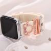 Metal Watch Band Charms for Apple Smartwatch, 38/40/41/42/44/45 mm view 2