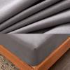 JIANINGHOME 100% Cotton Fitted Sheet, Jersey Stretch, Soft and Breathable, Wrinkle-Resistant, 150 x 190 + 15 cm view 3