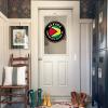 The Greatest Place on Earth Is Guyana Wooden Door Sign, Patriotic Guyana Flag Plaque, 30 x 30 cm view 4