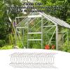 PRTECY 100-Piece Stainless Steel W-Type Greenhouse Glazing Clips view 3