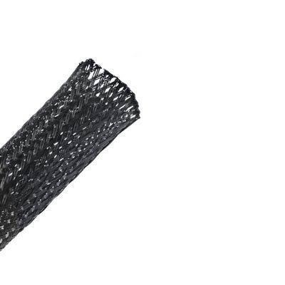 MOZTO 1-Piece Black Insulated Braided Sleeve for Home and Garden, 1/2/4/6/8/10/12/16/18/20/25/35/50 mm, Tight Wire Cable Protective Sleeve (Color: 16 mm, Size: 10 m)