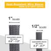 MOZTO 1-Piece Black Insulated Braided Sleeve for Home and Garden, 1/2/4/6/8/10/12/16/18/20/25/35/50 mm, Tight Wire Cable Protective Sleeve (Color: 16 mm, Size: 10 m) view 3